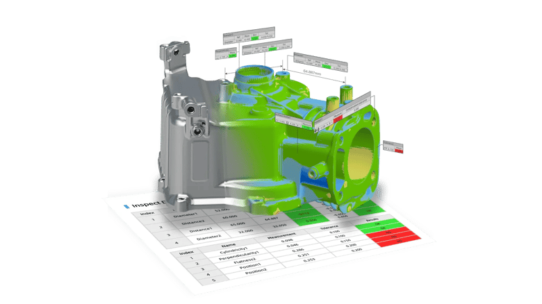 3D inspection report